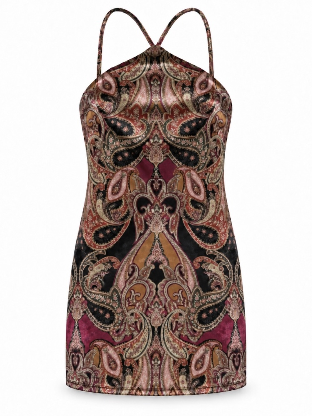 Misa Los Angeles Addie Dress in Persian Paisley (M)